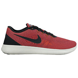 Nike Free RN Men's Running Shoes Hyper Orange/Black